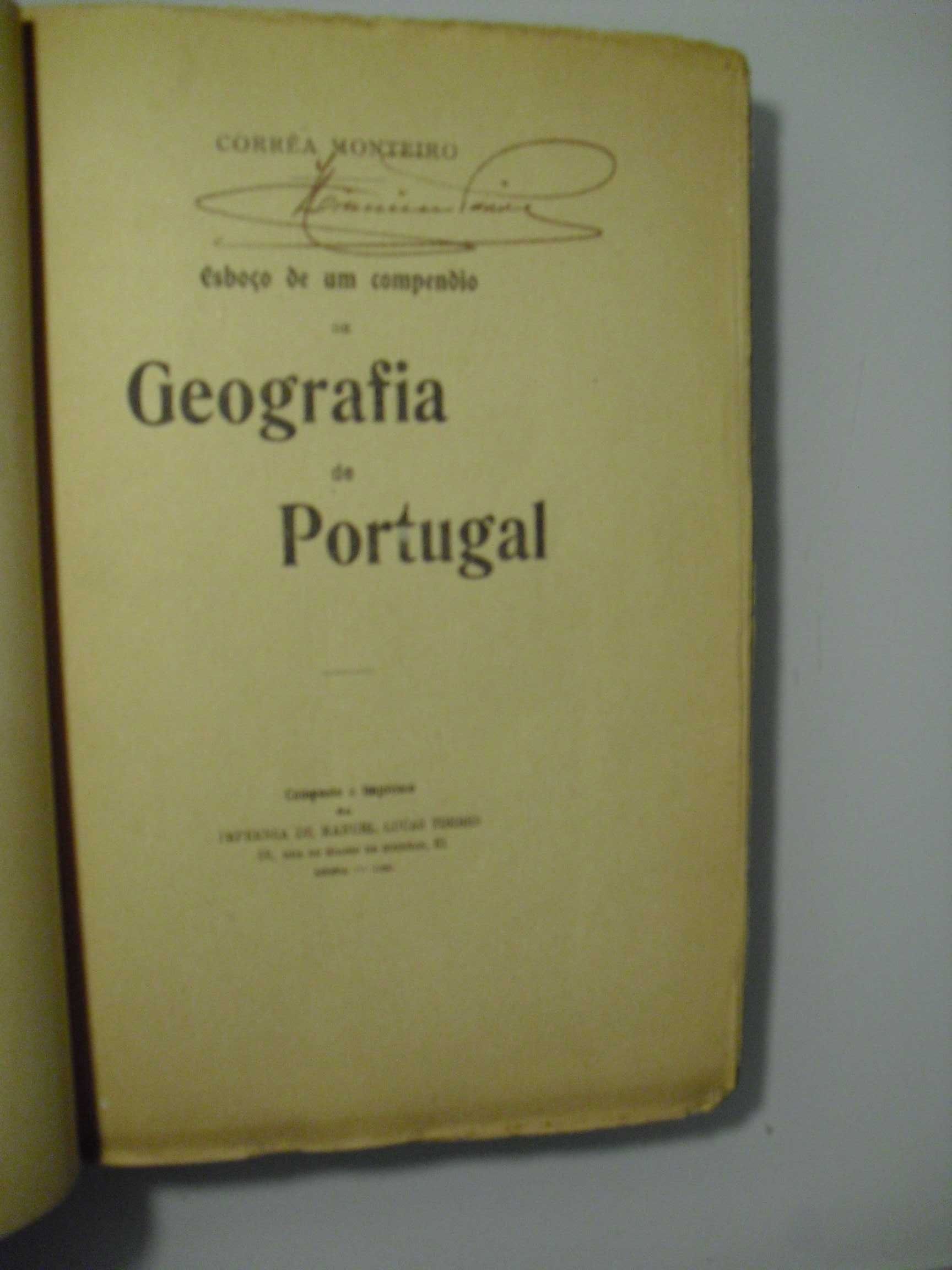 Monteiro (Corrêa);Esboço de um Compendio de Geografia de Portugal
