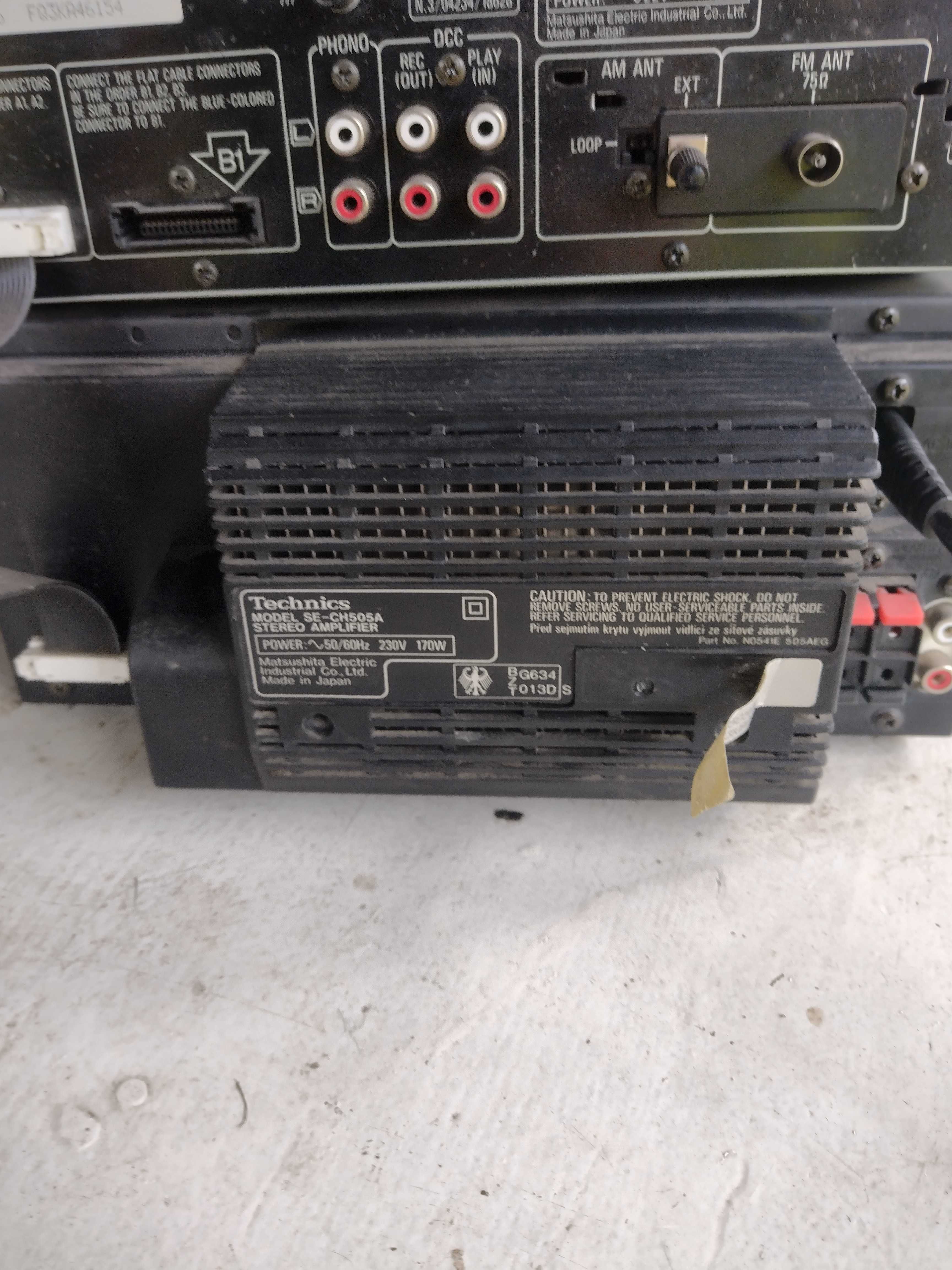 Technics mini wieża 2 piętra