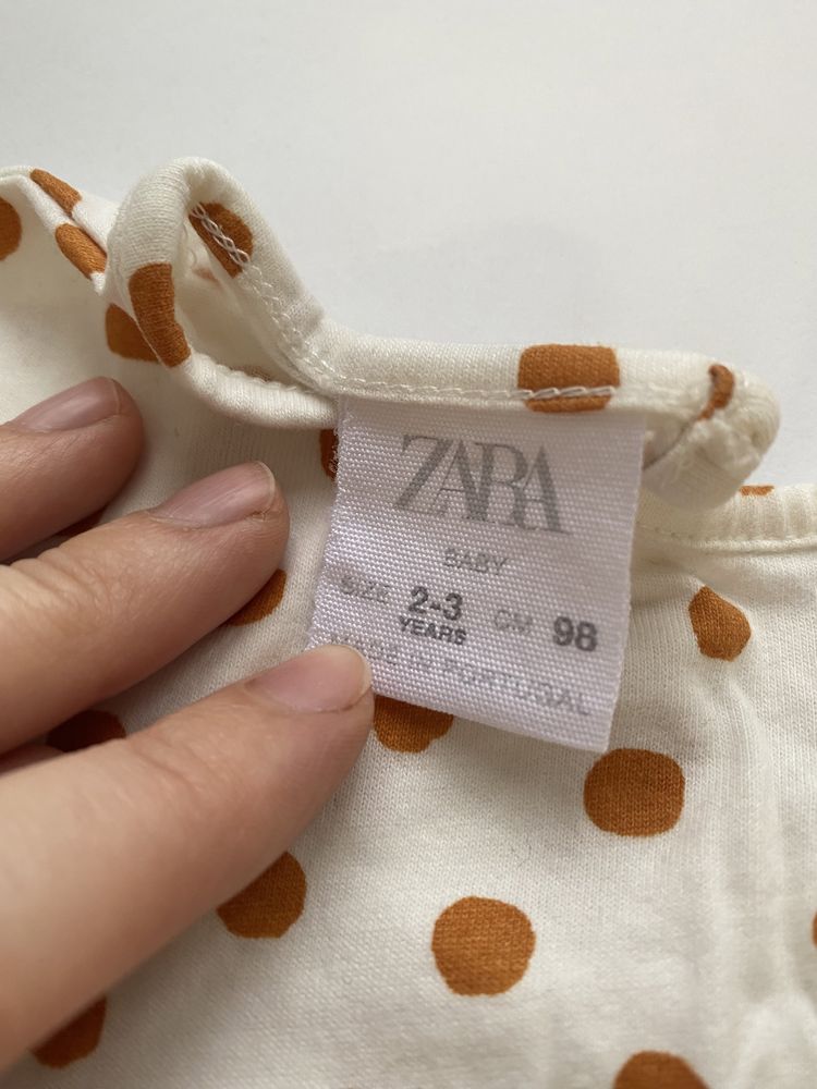 Футболка блуза топ набір Zara 2/3 роки