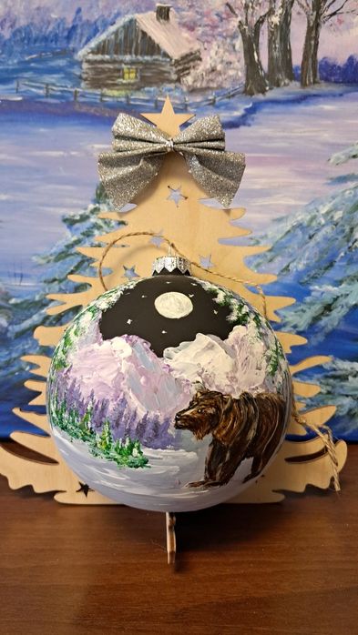 Maluję obrazy akrylem na papierze i płótnie