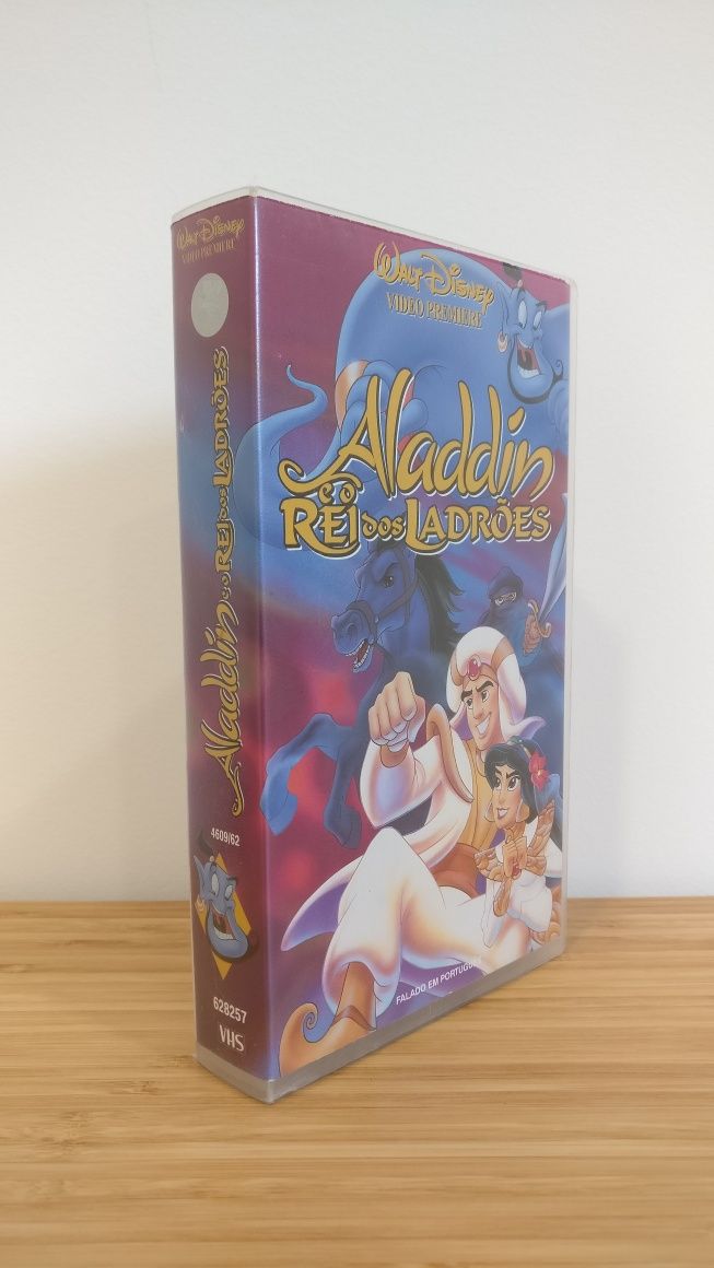 Cassete VHS: Aladdin e o Rei dos Ladrões 1996