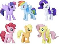 Набор литл пони My Little Pony 6 пони 9 см от Hasbro Оригинал