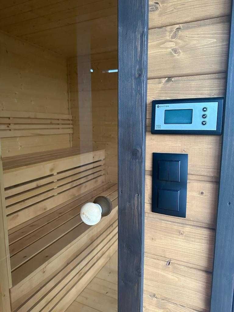 Sauna ogrodowa domowa