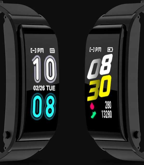 F2pro Bluetooth Smart Band z wyświetlaczem IPS i wbudowaną ttst1176