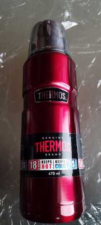 Thermos King 0,47 l czerwony