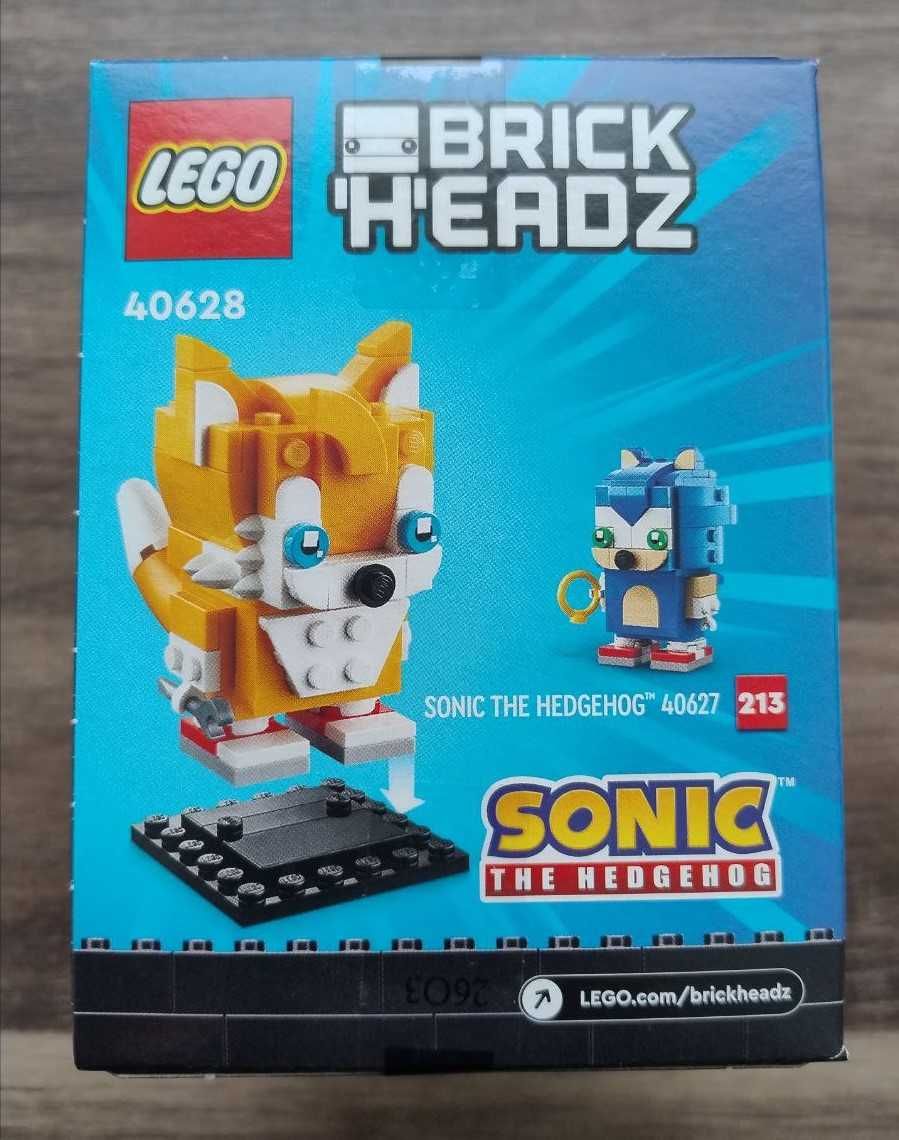 Конструктор LEGO BRICK HEADZ 40628 Майлз «Тейлз» Прауэр (131 Деталь)