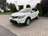 Nissan Qashqai 2015r 1.5 diesel 110KM biała perła ledy