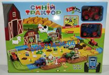 Детский игровой набор Ферма Синий  трактор