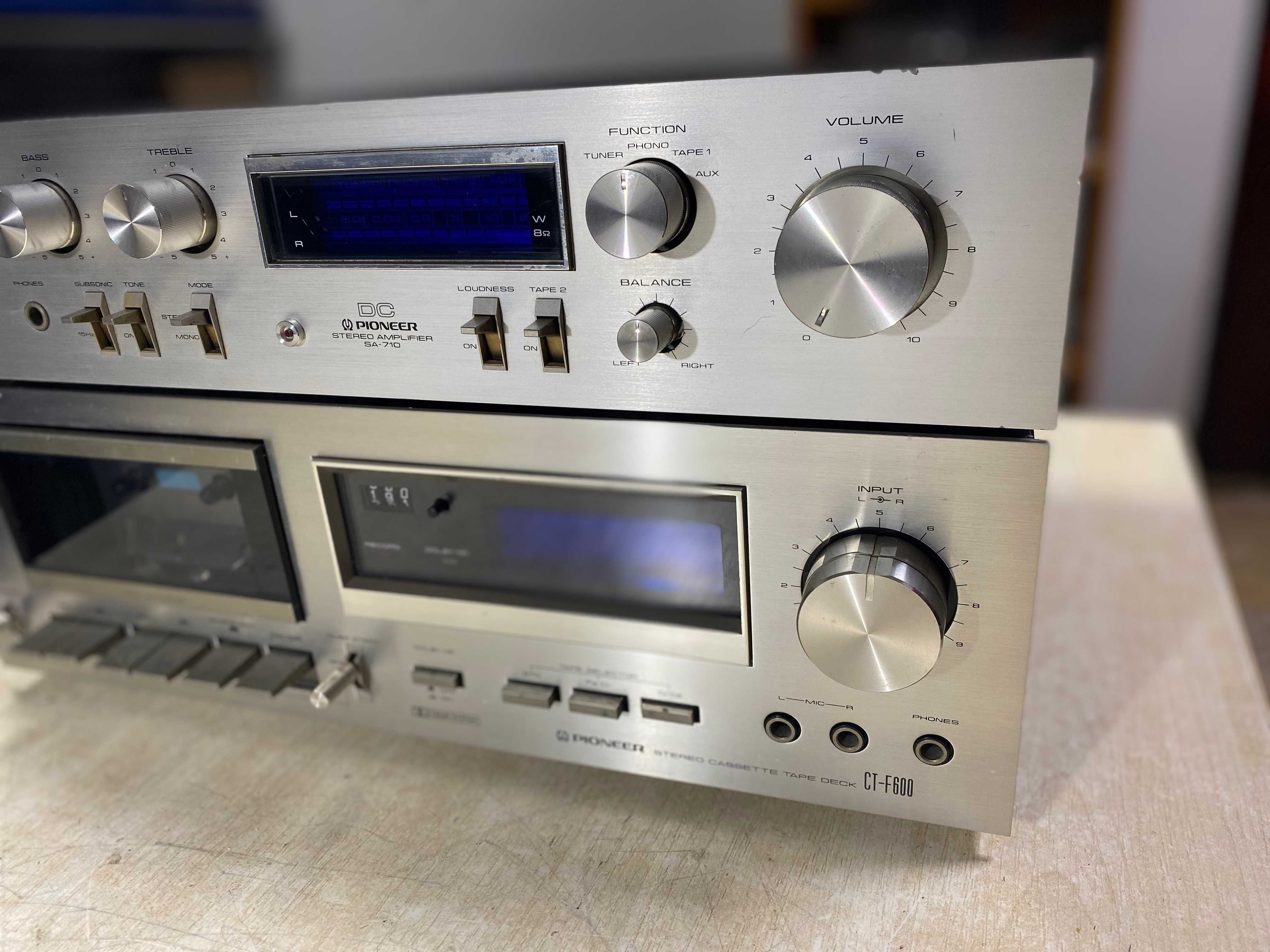 wzmacniacz Pioneer SA 710 Blue Line