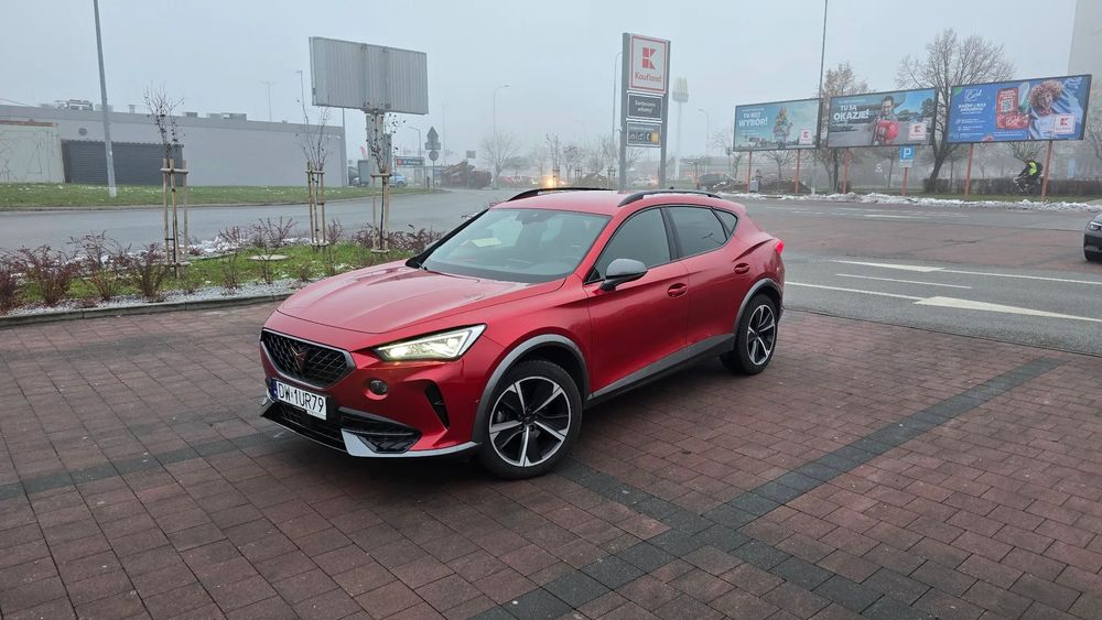 Cupra Formentor Pierwszy właściciel, Cupra 2023 r., bezwypadkowy, aktywny wydech, 2.0