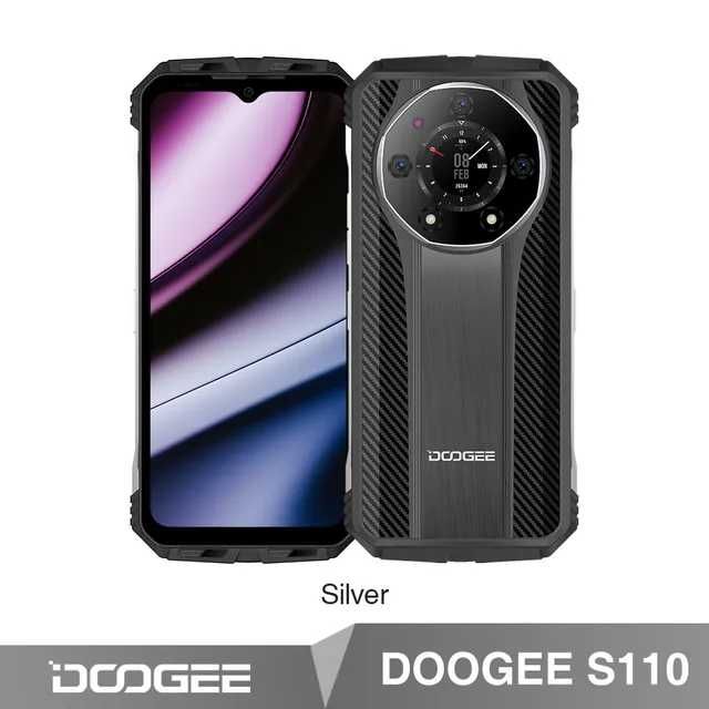 Doogee S110 12+256GB Helio G99 IPS 120Гц Двойной экран 10800 Мач 66Вт