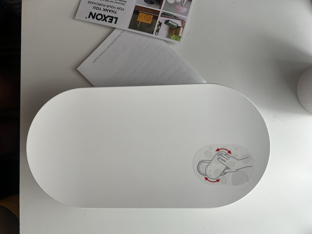 Ładowarka bezprzewodowa Oblio Box z dezynfektorem UV lexon nowa