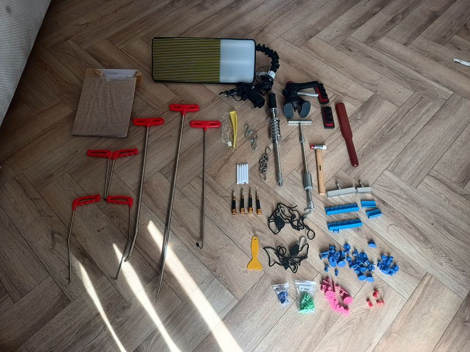 Zestaw narzędzi do wyciągania wgnieceń firmy NTools