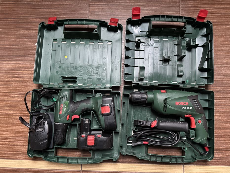 Wiertarki Bosh PSR 18 PSB 28 RE