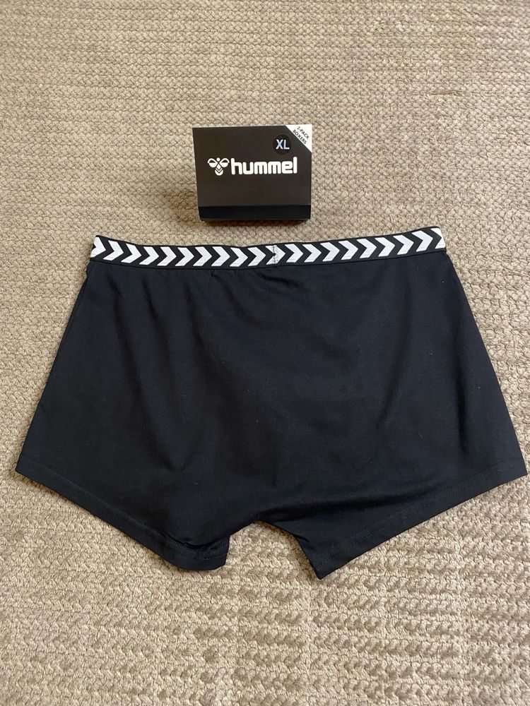 Білі та чорні чоловічі боксери Hummel CHEVRON (215366-2114) Оригінал!