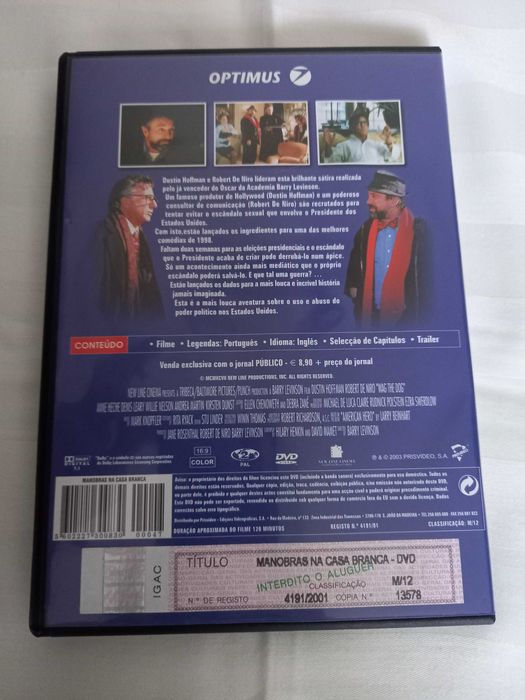 Filmes Diversos - DVD