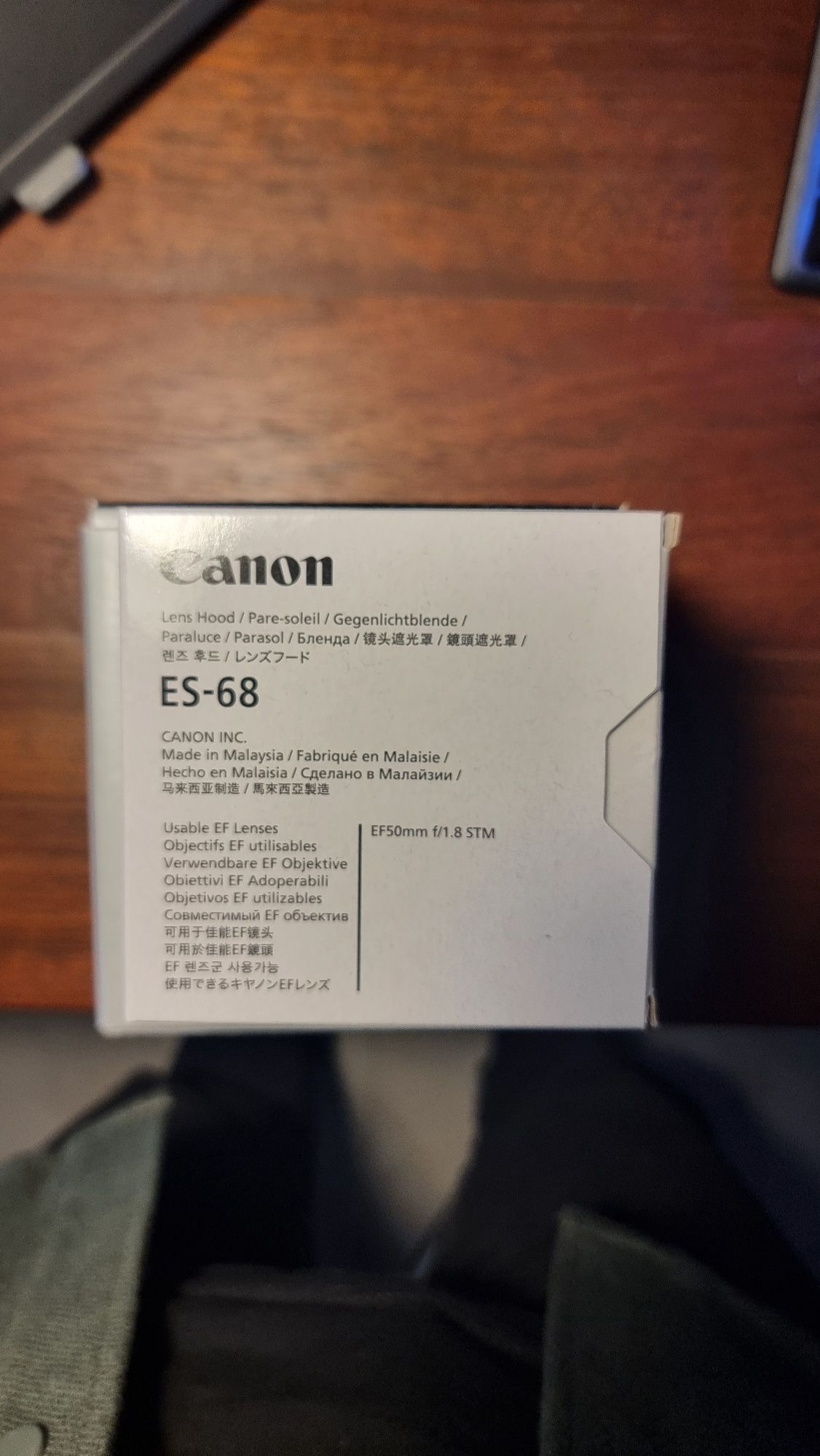 Lente Canon 50mm 1.8 STM