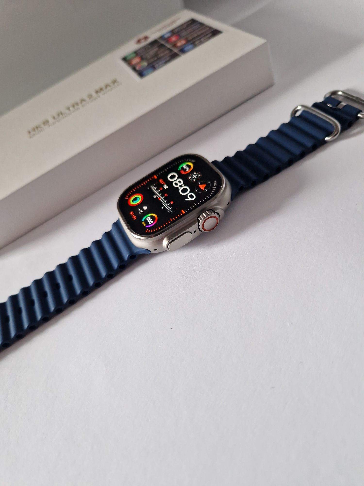 Smartwatch hk9 ultra 2 max, pełny komplet