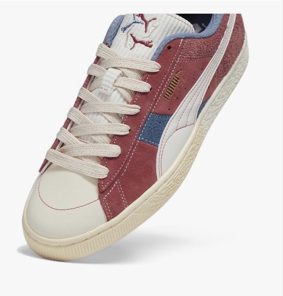 Puma Suede Quilted Nation Sneakers Red 394561-0