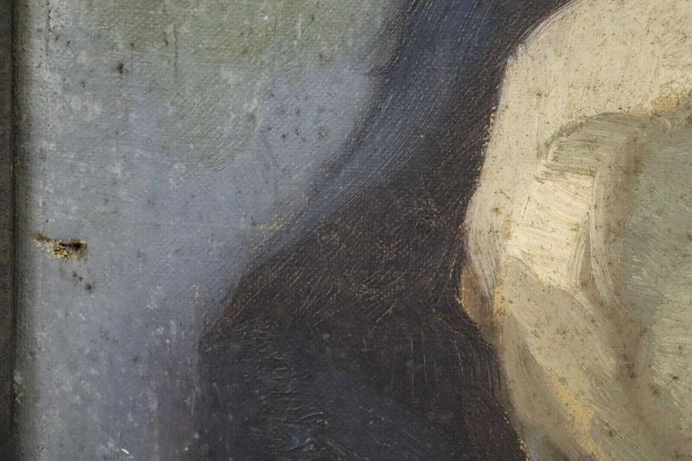 Stary obraz Matka Boska