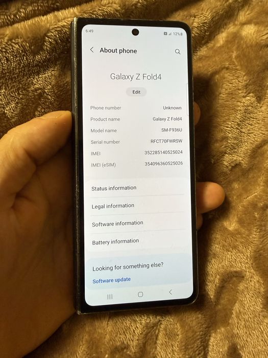 Samsung fold 4 256gb