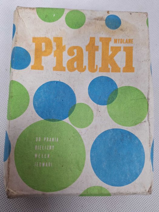 płatki mydlane PRL