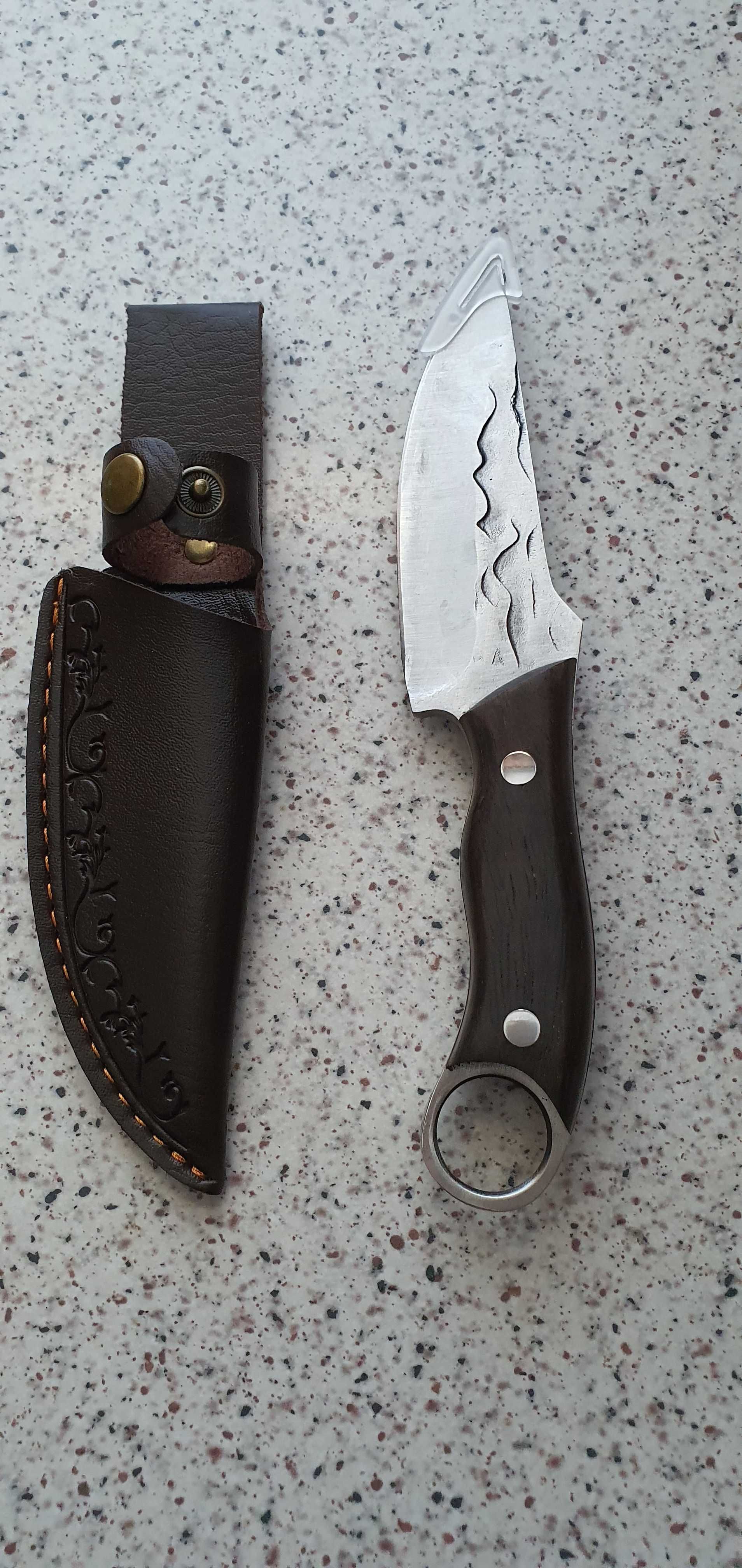 Нож ручной работы для охоты, рыбалки, кемпинга, кухни