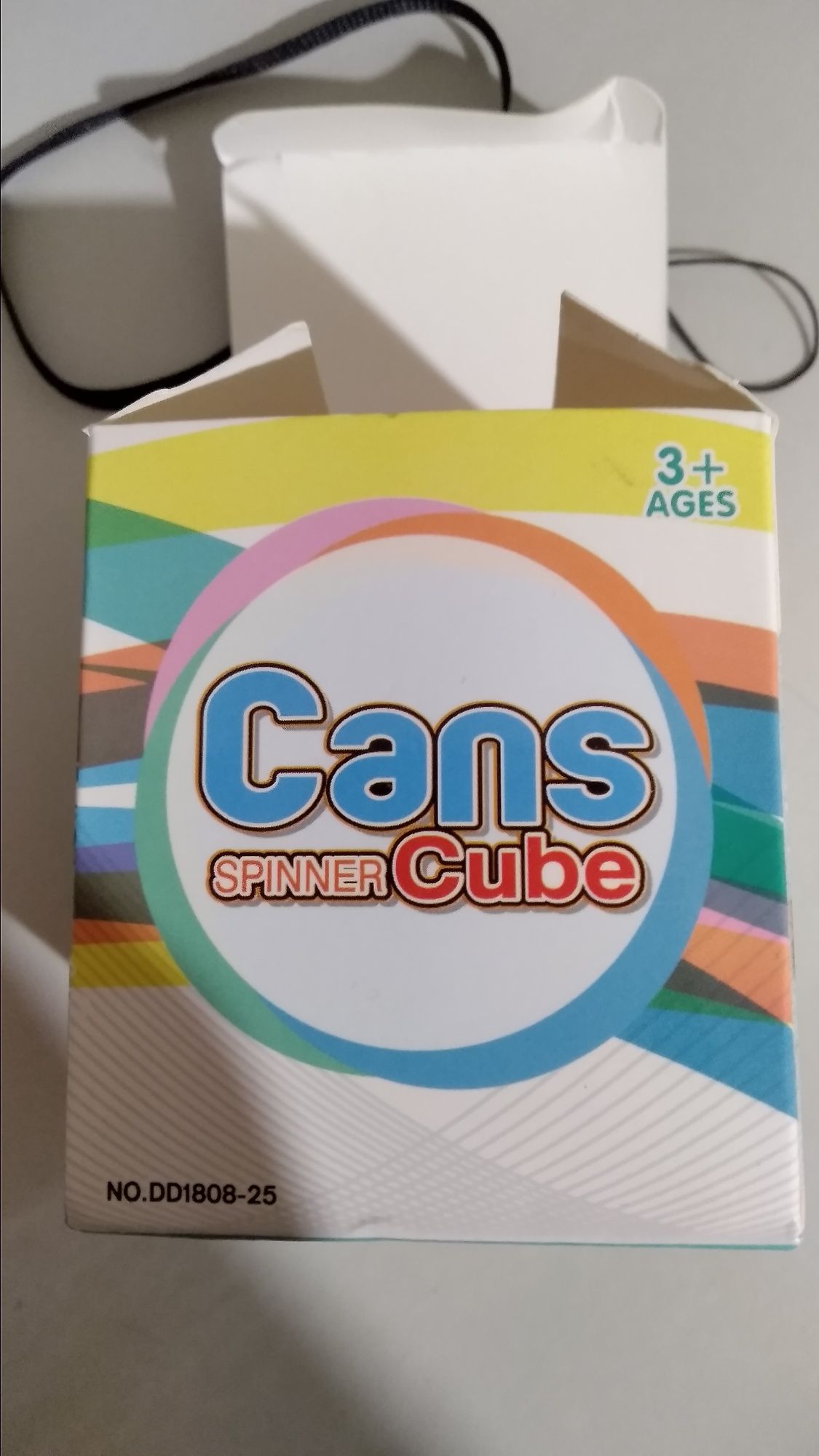 Антистрес Cans spinner Cube
