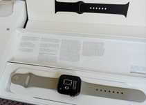 Apple Watch series 6 40mm Space Gray Alu Black Sport Band