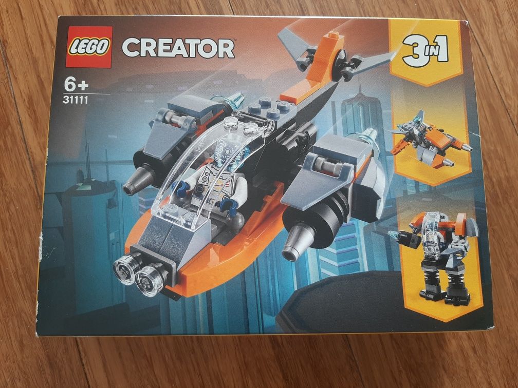Nowy zestaw Lego creator 3w1 31111
