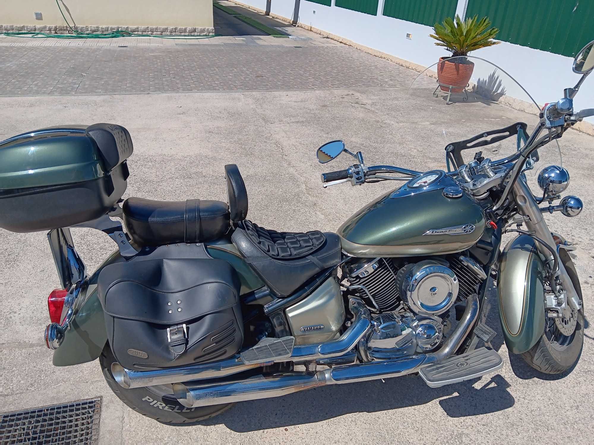Yamaha drag star 1100 verde