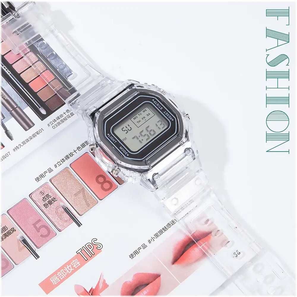 Retro zegarek LED  unisex  stylowy dla każdego wieku!