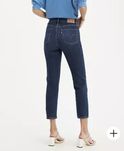 26 724 Levis прямой крой на высокой посадке левис синие джинси 720 721