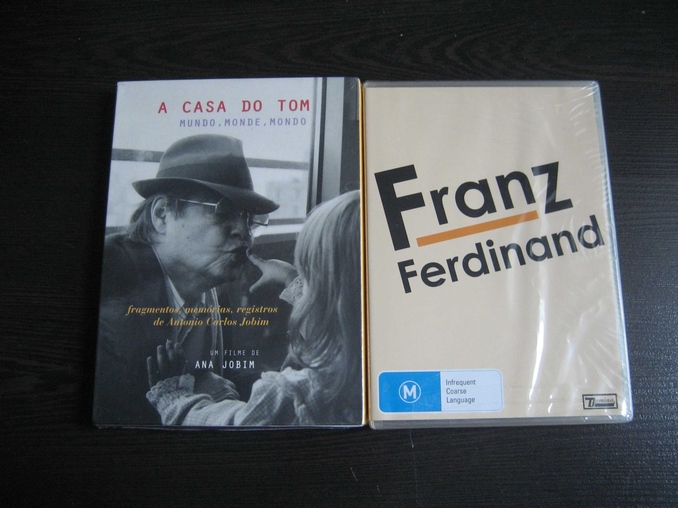 DVD Uma Casa na Pradaria, Portugal Tal & Qual, Tom Jobim, etc