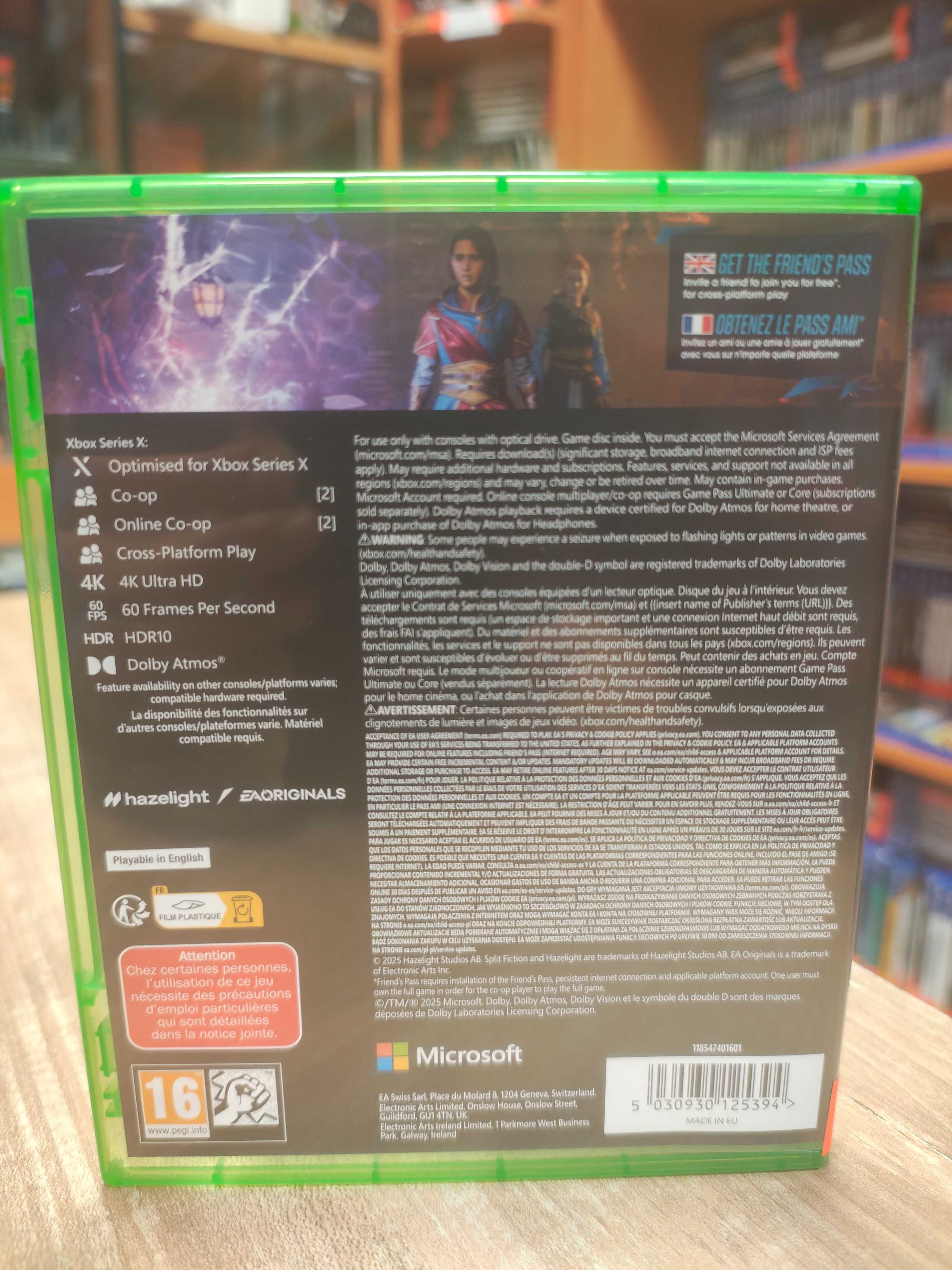 Split Fiction Xbox Series X Po POLSKU 2 Osoby PL SklepzGramiWWA