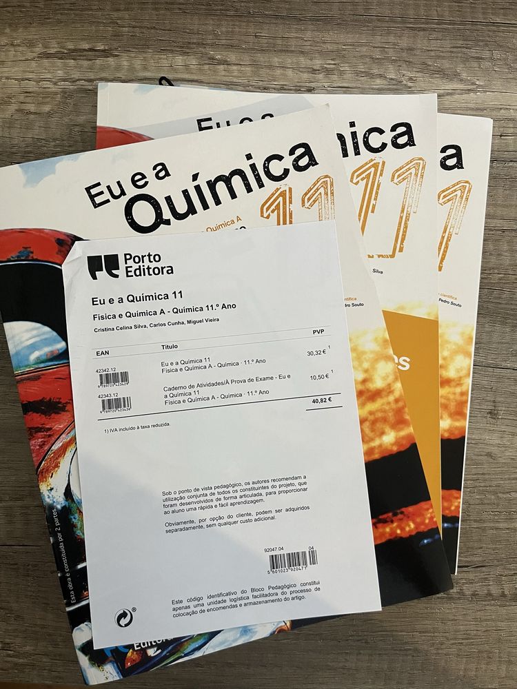 Manual completo “Eu e a Quimica” 11 ano