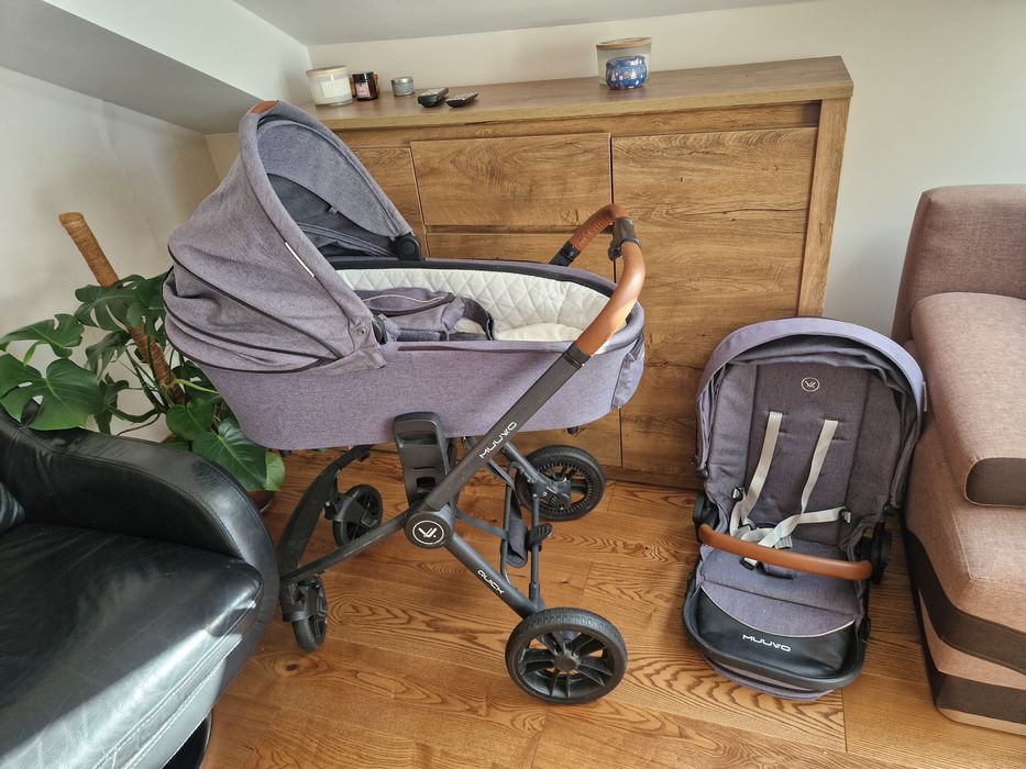 Wozek 2 w 1  spacerowy gondola spacerowka muuvo quick 2.0