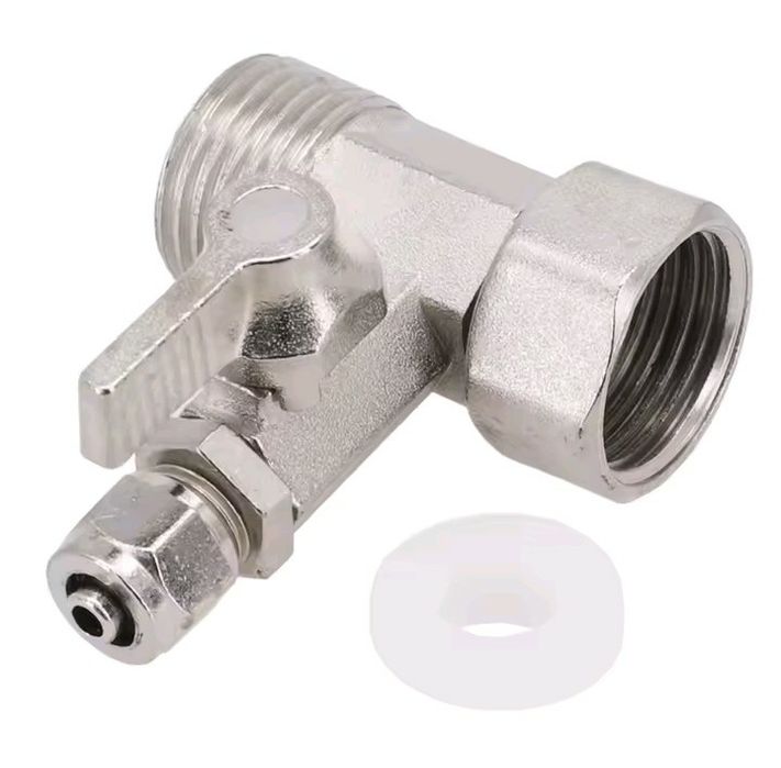 Переходник с шаровым краном