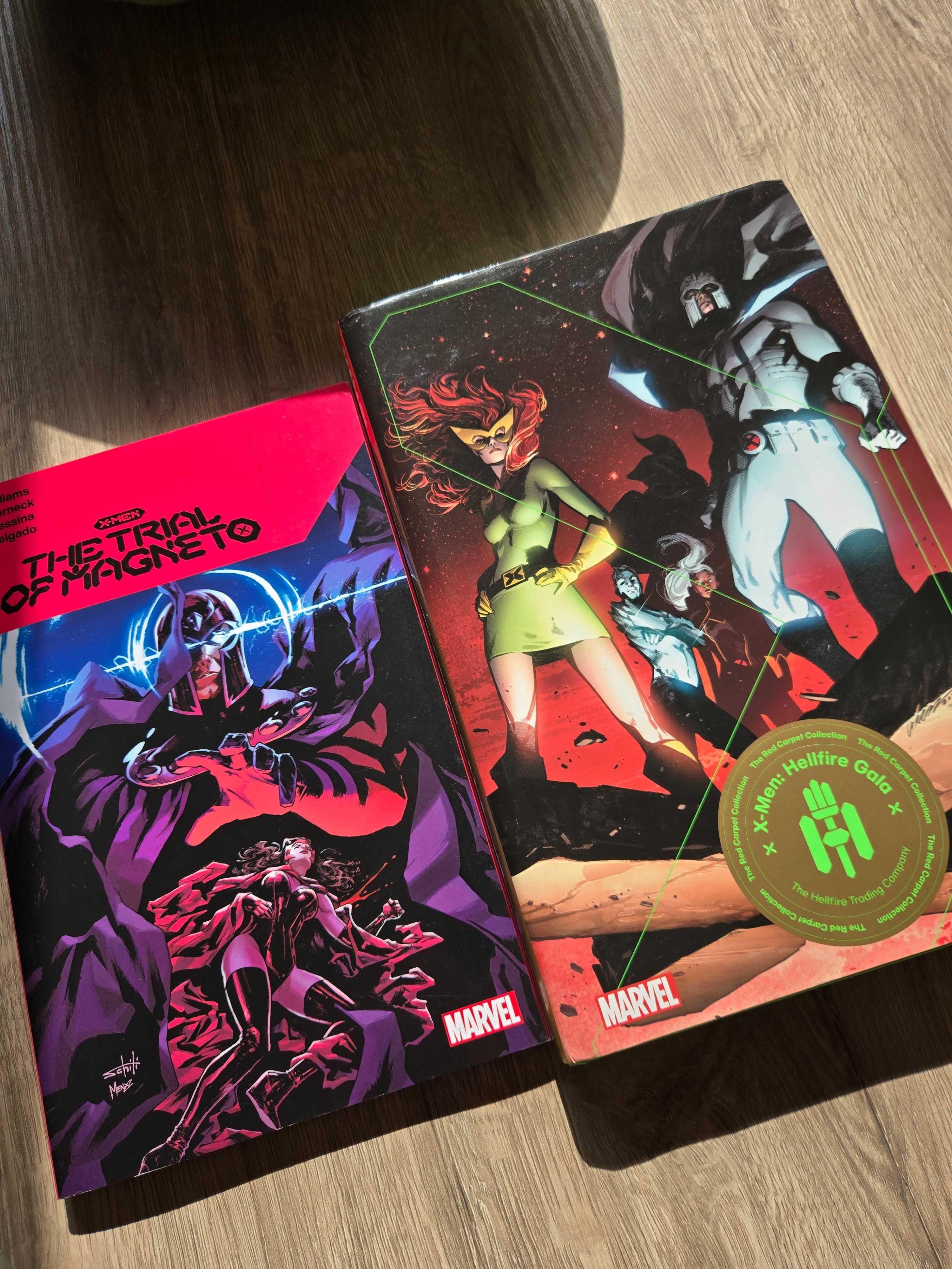 Hellfire Gala {Hardcover] + Trial of Magneto (out of print]