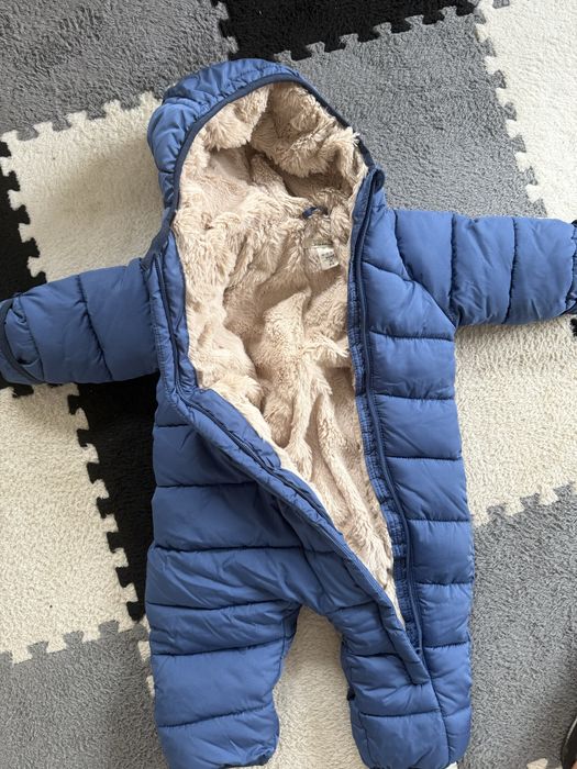 Дитячий зимовий комбінезон для хлопчика 3-6 міс