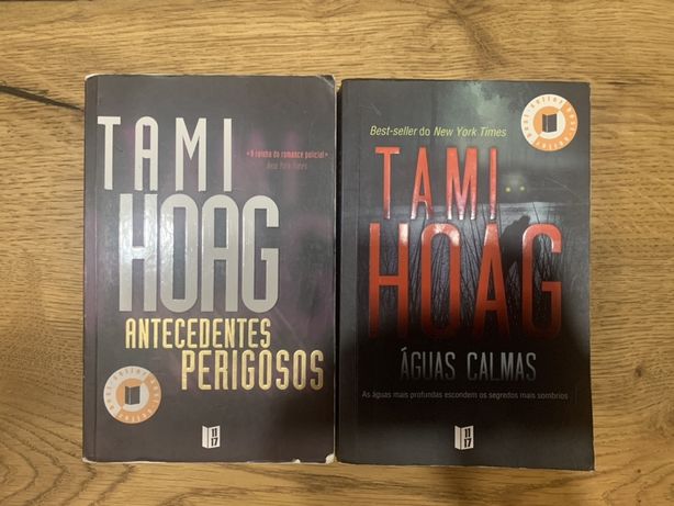 Livros Tami Hoag “Antecedentes Perigosos” e “Aguas Calmas”