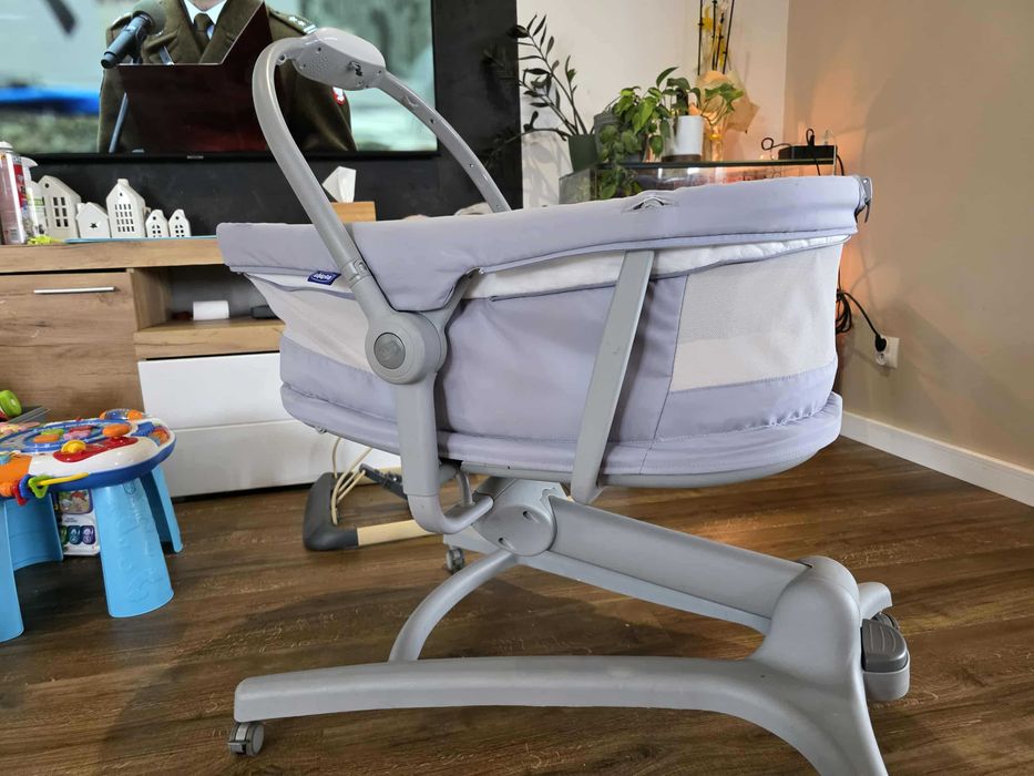 Łóżeczko Chicco Baby 4w1 z materacem Rucken OKAZJA