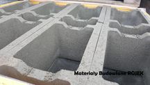 Bloczek betonowy PUSTAK SZALUNKOWY PS24 zalewowy tracony na fundament