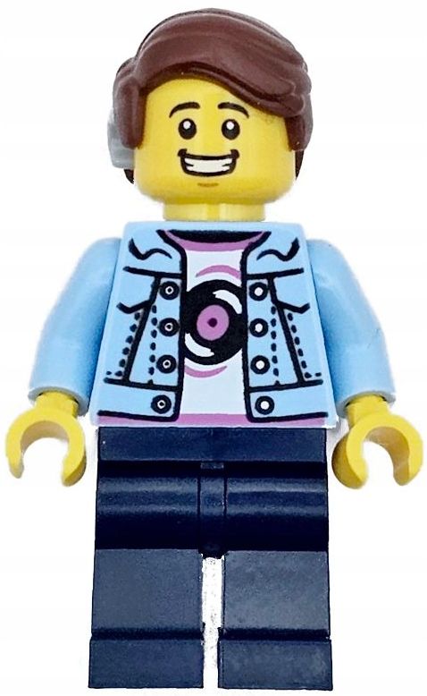 LEGO FIGURKA City Facet z koszulką z winylem Klient sklepu twn496 NOWY