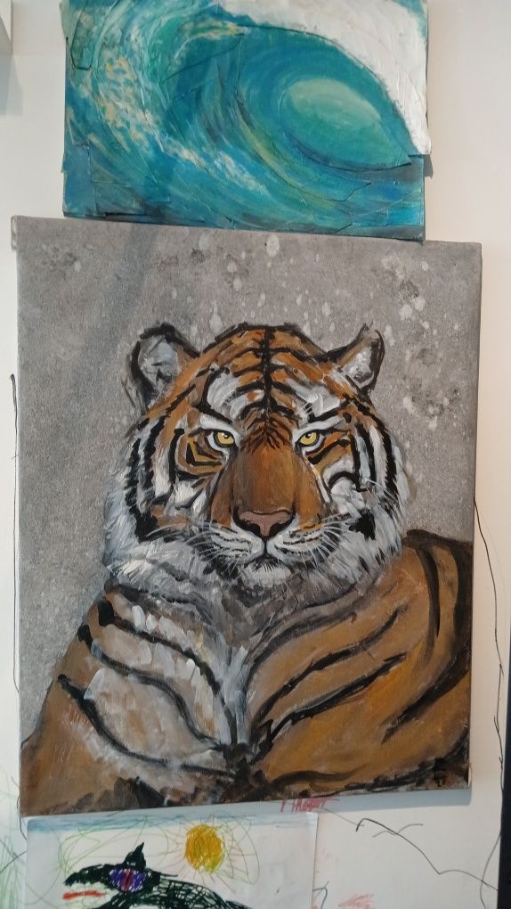 Pintura Tigre de Bengala