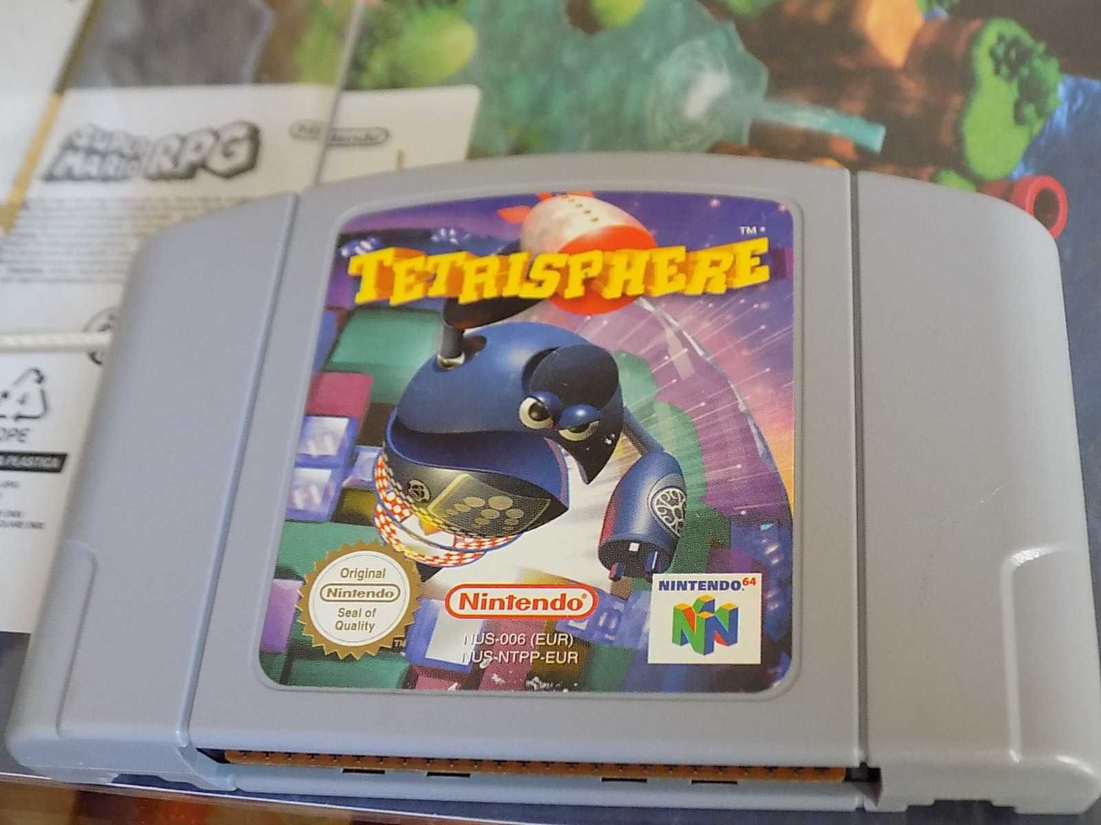 Tetrisphere - gra na konsolę obsługującą grafikę 3D Nintendo 64 TETRIS