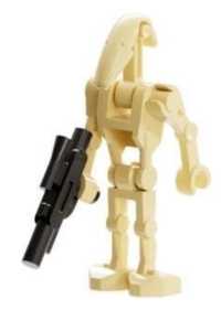 LEGO Star Wars sw0001c Battle Droid plus broń