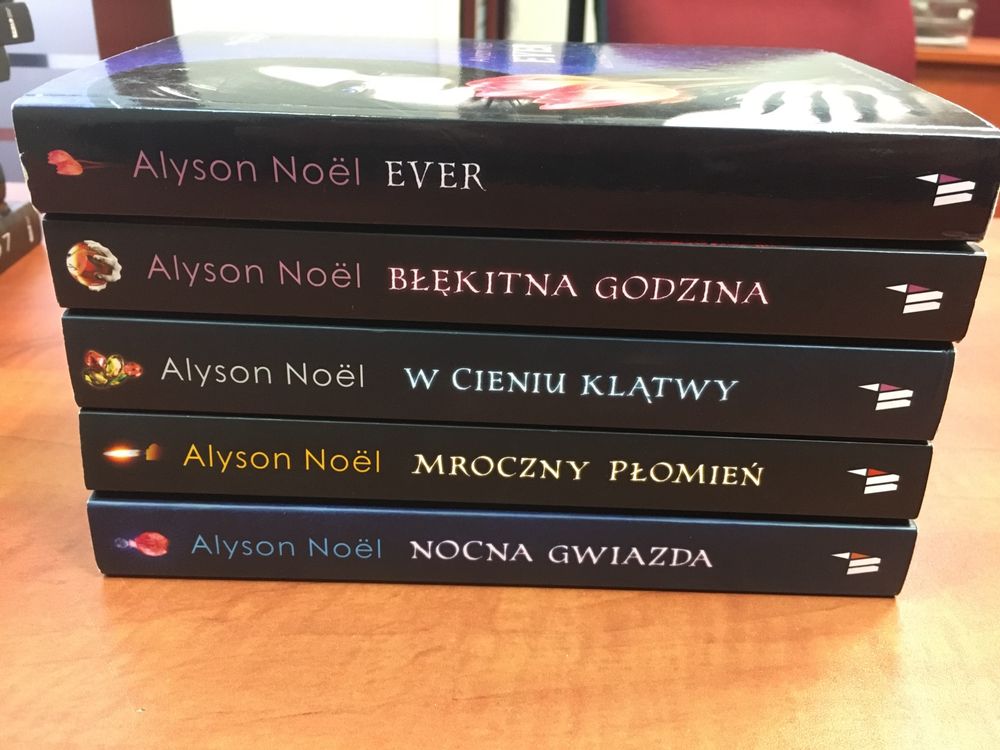 Alyson noel nieśmierteni niesmiertelni ksiazka ksiazki zestaw saga