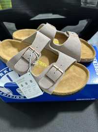 BIRKENSTOCK Arizona szary EU 38 Stylowy i wygodny