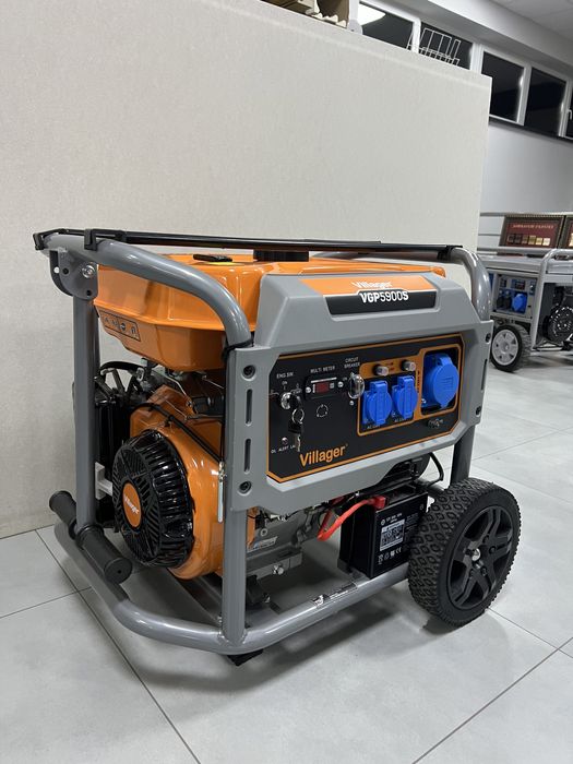 Бензиновий генератор Villager VGP 5900S, 5,4 кВт електростартер